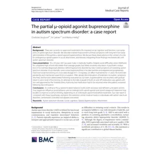 Autism and improvement of social functioning