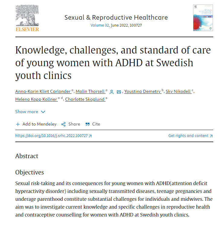 Sexuell hälsa och preventivmedel