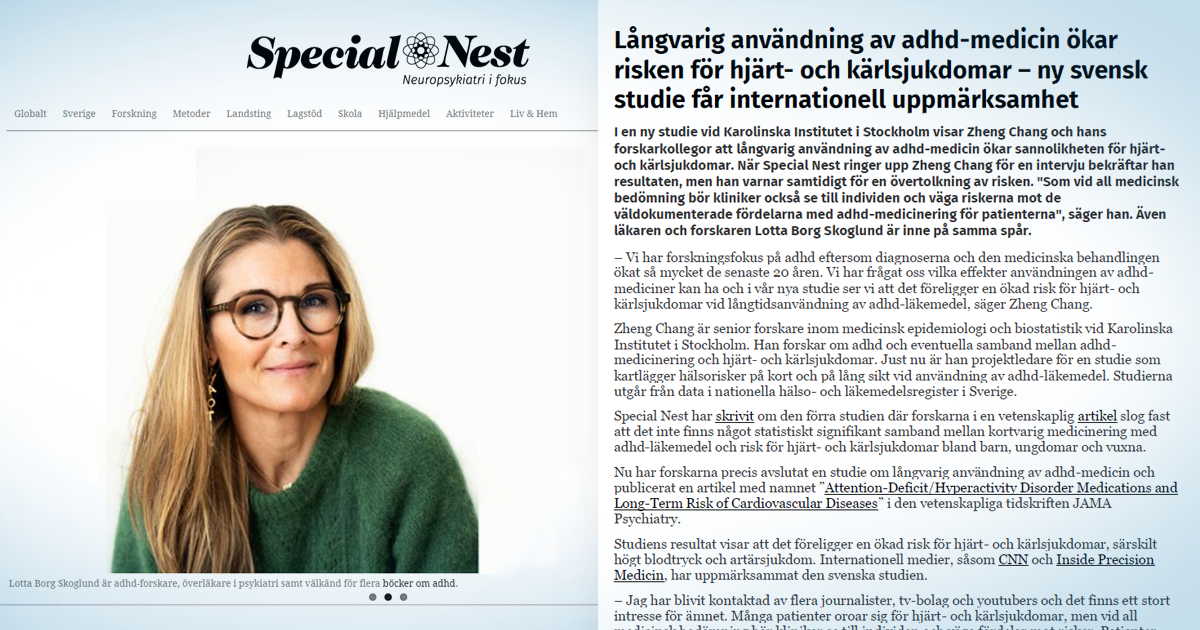 Adhd och medicinering