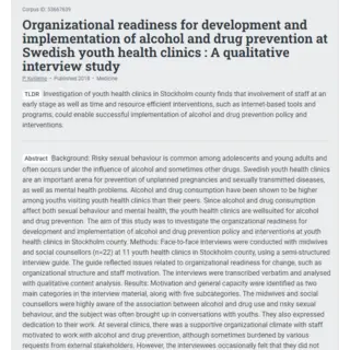 Sexual risk-taking and prevention